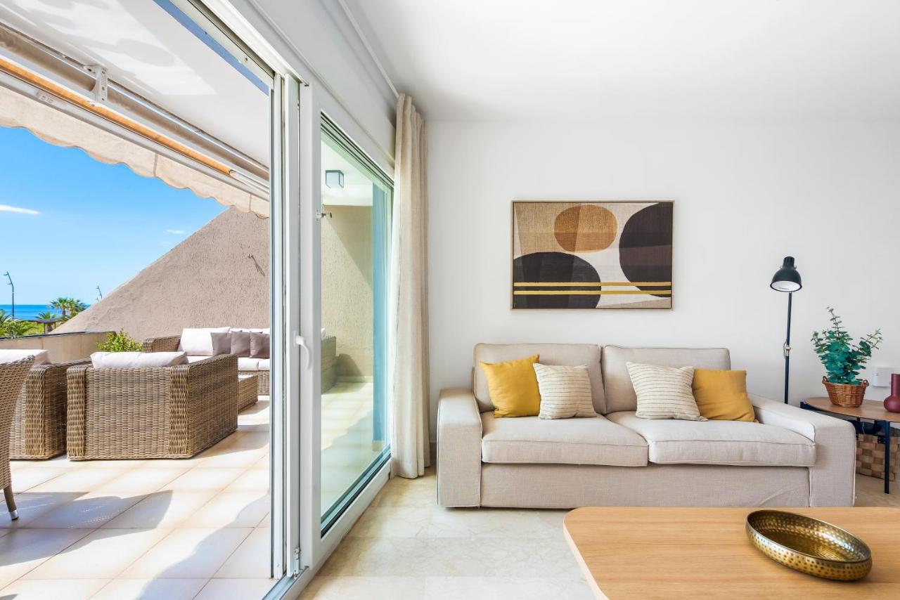 Beach Apartment With Terrace And Private Parking Radazul 外观 照片